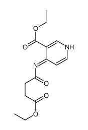 cas no 1019995-16-4 is ethyl 4-[(4-ethoxy-4-oxobutanoyl)amino]pyridine-3-carboxylate