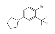 cas no 1020252-86-1 is 1-(4-Bromo-3-(trifluoromethyl)phenyl)pyrrolidine