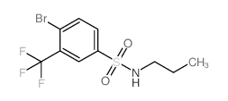 cas no 1020253-00-2 is 4-Bromo-N-propyl-3-(trifluoromethyl)benzenesulfonamide