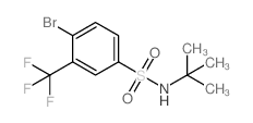 cas no 1020253-06-8 is 4-Bromo-N-(tert-butyl)-3-(trifluoromethyl)benzenesulfonamide