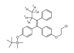 cas no 1020719-26-9 is {4-[(1Z)-1-[4-(2-Chloroethoxy)phenyl]-2-phenyl(2H5)-1-buten-1-yl]phenoxy}(dimethyl)(2-methyl-2-propanyl)silane