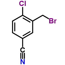 cas no 1021871-37-3 is 3-(Bromomethyl)-4-chlorobenzonitrile