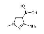 cas no 1022156-12-2 is (3-amino-1-methylpyrazol-4-yl)boronic acid