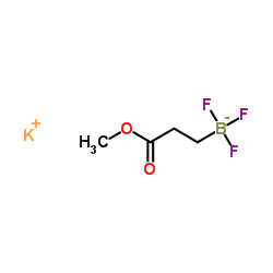cas no 1023357-63-2 is Potassium 3-trifluoroboratopropionate methyl ester