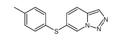 cas no 1024742-01-5 is 6-(4-methylphenyl)sulfanyltriazolo[1,5-a]pyridine
