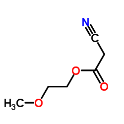cas no 10258-54-5 is 2-Methoxyethyl cyanoacetate
