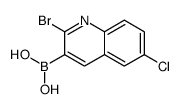 cas no 1026203-93-9 is (2-bromo-6-chloroquinolin-3-yl)boronic acid