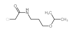 cas no 10263-67-9 is 2-chloro-N-(3-propan-2-yloxypropyl)acetamide