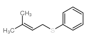 cas no 10276-04-7 is Benzene,[(3-methyl-2-buten-1-yl)thio]-