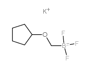 cas no 1027642-31-4 is Potassium cyclopentoxymethyltrifluoroborate