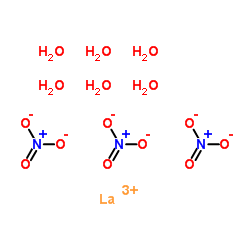 cas no 10277-43-7 is lanthanum trinitrate hexahydrate