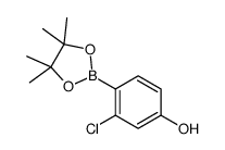 cas no 1029439-70-0 is 3-chloro-4-(4,4,5,5-tetramethyl-1,3,2-dioxaborolan-2-yl)phenol