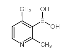 cas no 1029654-16-7 is 2,4-DIMETHYLPYRIDINE-3-BORONIC ACID