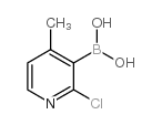 cas no 1029654-29-2 is 2-Chloro-4-methylpyridine-3-boronic acid