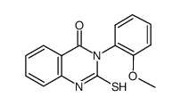 cas no 1031-67-0 is 2-mercapto-3-(2-methoxy-phenyl)-3h-quinazolin-4-one