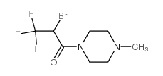 cas no 1031927-96-4 is 2-bromo-3,3,3-trifluoro-1-(4-methylpiperazin-1-yl)propan-1-one