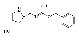 cas no 1033245-45-2 is (S)-Benzyl (pyrrolidin-2-ylmethyl)carbamate hydrochloride