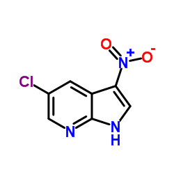 cas no 1033463-33-0 is 5-Chloro-3-nitro-1H-pyrrolo[2,3-b]pyridine