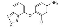 cas no 1033810-14-8 is 4-((1H-INDAZOL-4-YL)OXY)-3-CHLOROANILINE