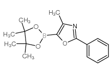 cas no 1034566-03-4 is 4-METHYL-2-PHENYL-5-(4,4,5,5-TETRAMETHYL-1,3,2-DIOXABOROLAN-2-YL)OXAZOLE