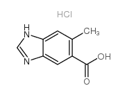 cas no 10351-76-5 is 1H-Benzimidazole-5-carboxylicacid,6-methyl-(9CI)