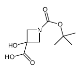 cas no 1035351-06-4 is 1-[(tert-butoxy)carbonyl]-3-hydroxyazetidine-3-carboxylic acid
