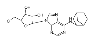 cas no 103626-26-2 is (2R,3R,4S,5S)-2-[6-(3-bicyclo[2.2.1]heptanylamino)purin-9-yl]-5-(chloromethyl)oxolane-3,4-diol