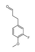 cas no 1036396-31-2 is 3-(3-Fluoro-4-methoxyphenyl)propanal
