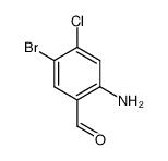cas no 1036757-11-5 is 2-Amino-5-bromo-4-chloro-benzaldehyde