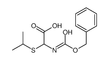 cas no 103711-22-4 is 2-(benzyloxycarbonyl)-2-(isopropylthio)acetic acid