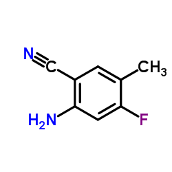 cas no 1037206-84-0 is 2-Amino-4-fluoro-5-methylbenzonitrile