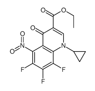 cas no 103772-12-9 is 1-CYCLOPROPYL-5-NITRO-6,7,8-TRIFLUORO-1,4-DIHYDRO-4-OXO-3- QUINOLINECARBOXYLIC ACID ETHYL ESTER