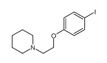 cas no 103808-68-0 is 1-[2-(4-iodophenoxy)ethyl]piperidine
