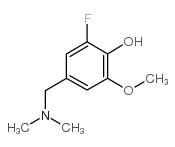 cas no 103905-49-3 is 4-(DIMETHYLAMINOMETHYL)-6-FLUORO-2-METHOXYPHENOL