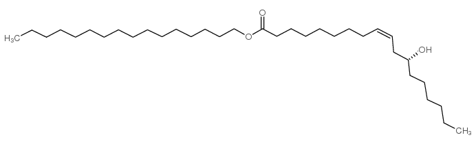 cas no 10401-55-5 is hexadecyl (Z,12R)-12-hydroxyoctadec-9-enoate