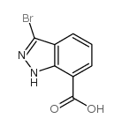 cas no 1040101-01-6 is 3-BROMO-1H-INDAZOLE-7-CARBOXYLIC ACID