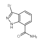 cas no 1040101-02-7 is 3-BROMO-1H-INDAZOLE-7-CARBOXAMIDE