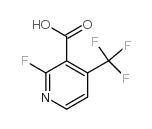 cas no 1040681-74-0 is 2-fluoro-4-(trifluoromethyl)pyridine-3-carboxylic acid