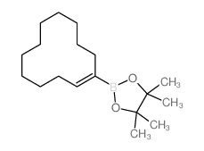 cas no 1041002-96-3 is 2-(1-CYCLODODECEN-1-YL)-4,4,5,5-TETRAMETHYL-1,3,2-DIOXABOROLANE