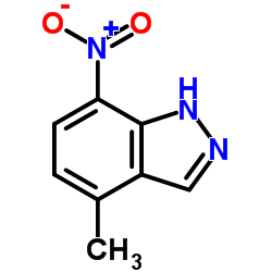 cas no 104103-06-2 is 4-Methyl-7-nitro-1H-indazole