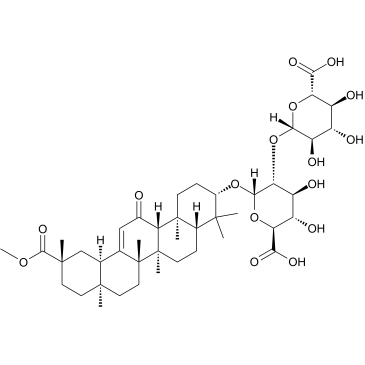 cas no 104191-95-9 is (2S,3R,4S,5R,6R)-6-[(2S,3R,4S,5S,6S)-2-[[(3S,4aR,6aR,6bS,8aS,11S,12aR,14aR,14bS)-11-methoxycarbonyl-4,4,6a,6b,8a,11,14b-heptamethyl-14-oxo-2,3,4a,5,6,7,8,9,10,12,12a,14a-dodecahydro-1H-picen-3-yl]oxy]-6-carboxy-4,5-dihydroxyoxan-3-yl]oxy-3,4,5-trihydroxyo