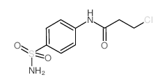 cas no 104246-29-9 is 3-chloro-N-(4-sulfamoylphenyl)propanamide