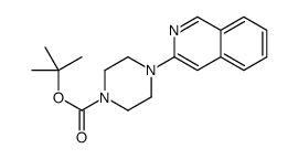 cas no 1042986-15-1 is tert-Butyl 4-(isoquinolin-3-yl)piperazine-1-carboxylate