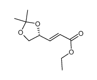 cas no 104321-62-2 is ethyl (E)-3-[(4R)-2,2-dimethyl-1,3-dioxolan-4-yl]prop-2-enoate