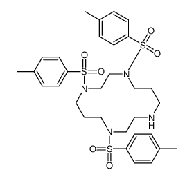 cas no 104395-69-9 is 1,4,8-Tritosyl-1,4,8,11-tetraazacyclotetradecane