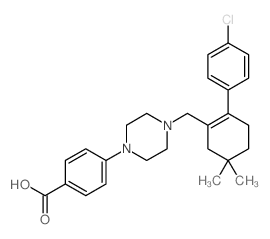 cas no 1044598-91-5 is 4-(4-((4'-Chloro-4,4-dimethyl-3,4,5,6-tetrahydro-[1,1'-biphenyl]-2-yl)methyl)piperazin-1-yl)benzoic acid