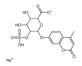 cas no 1045020-74-3 is 4-Methylumbelliferyl α-L-idopranosiduronic acid 2-sulphate sodium salt