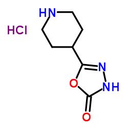 cas no 1046079-35-9 is 5-(Piperidin-4-yl)-1,3,4-oxadiazol-2(3H)-one hydrochloride