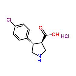 cas no 1047651-82-0 is (3S,4R)-4-(4-chlorophenyl)pyrrolidine-3-carboxylic acid