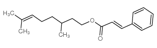 cas no 10482-79-8 is citronellyl cinnamate